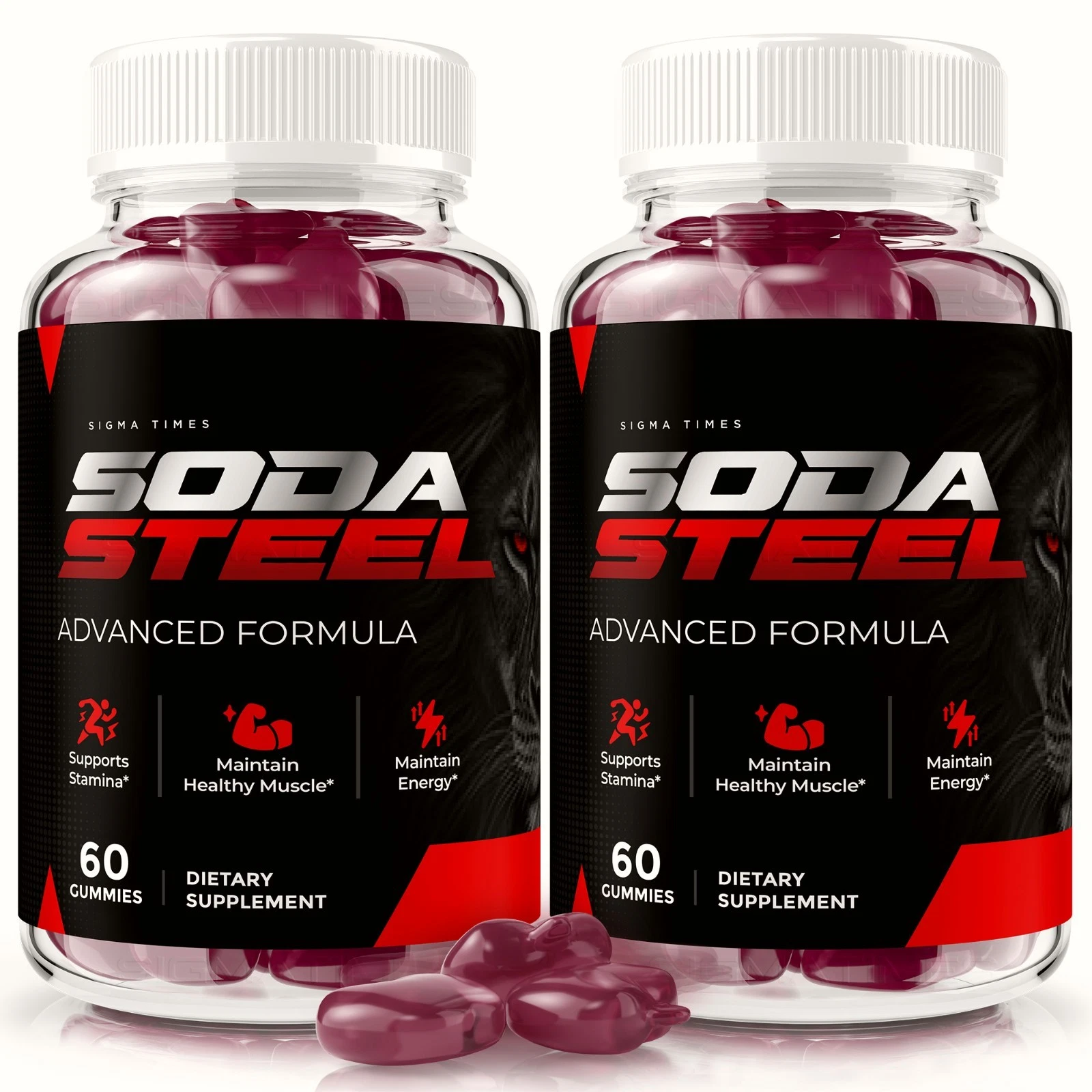 Soda Steel 2 Bottles package